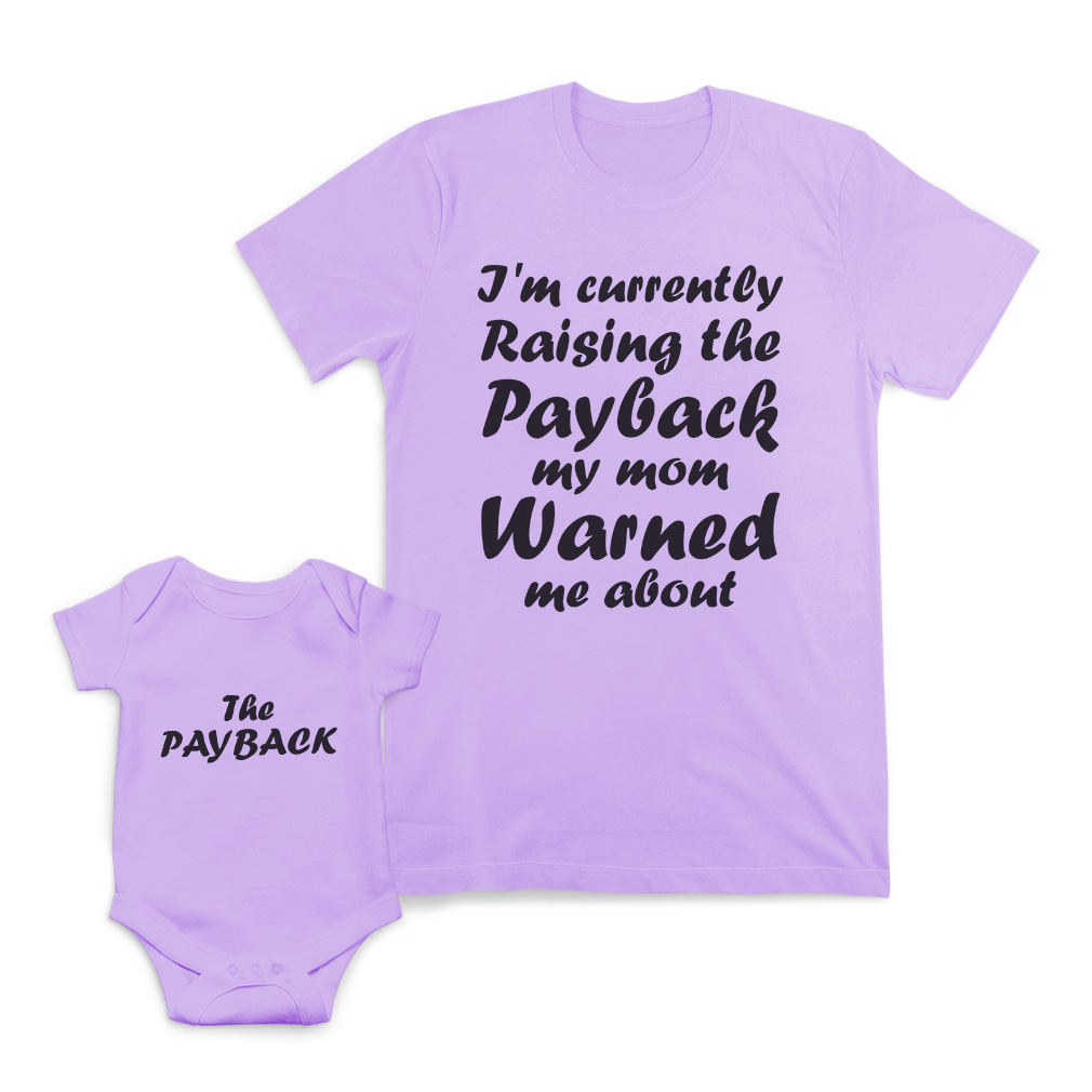 Mom and Baby Matching Outfits Currently Raising The Payback My Mom Warned Me - Picture 8 of 9