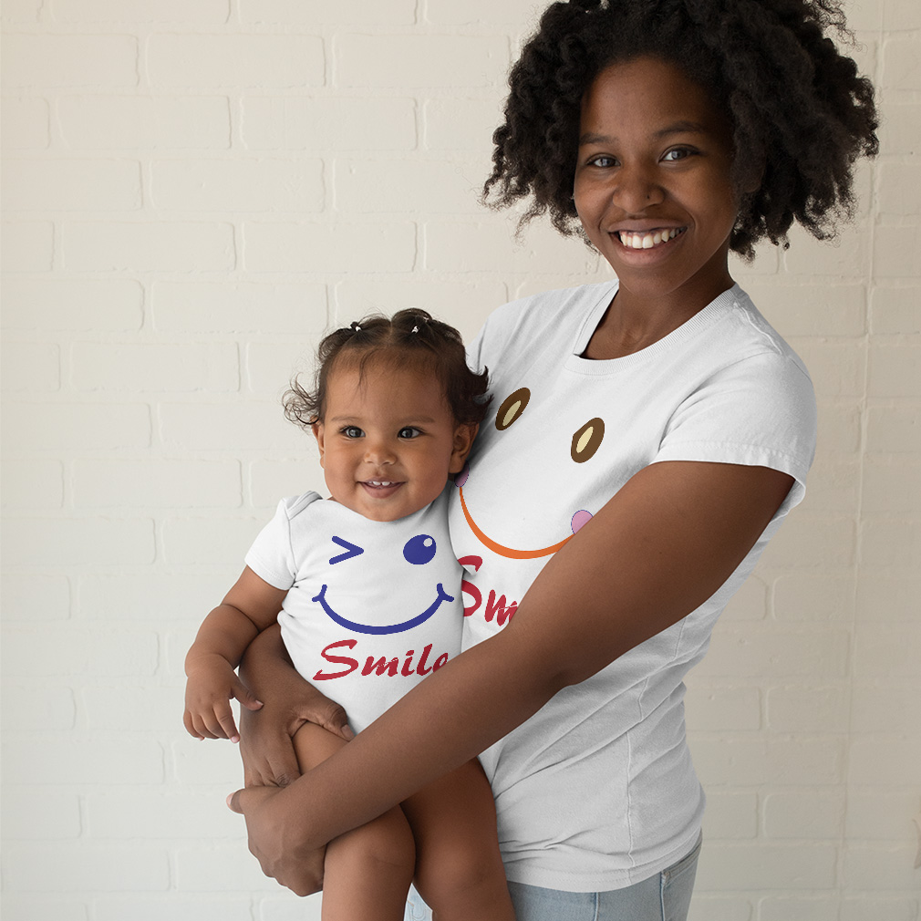 Mom and Baby Matching Outfits Yoga Mommy Flower Baby Knit Cotton Match Clothes