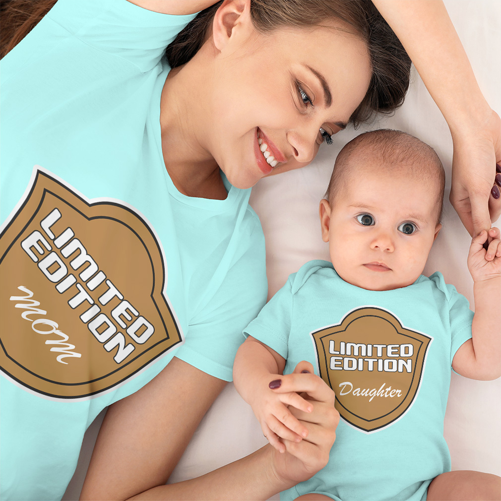 Mom and Baby Matching Outfits Limited Edition Mom Daughter Cotton Match Clothes